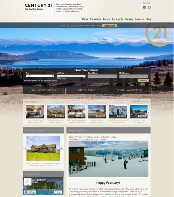 Century 21 Big Sky screenshot