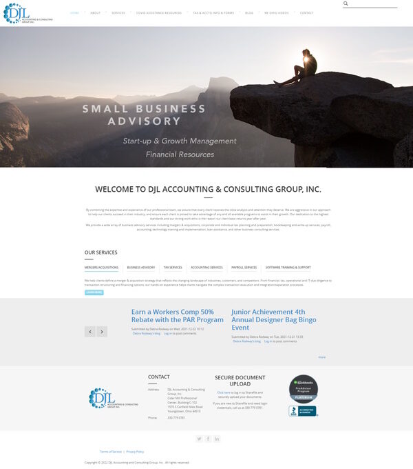 DJL Accounting screenshot