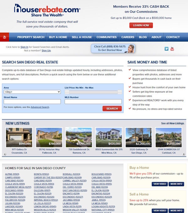 House Rebate screenshot