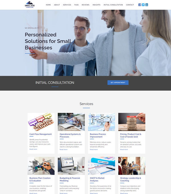 Small Axe Consulting screenshot